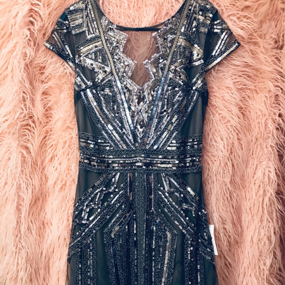 Boutique Glam party cocktail dress, new with tags
